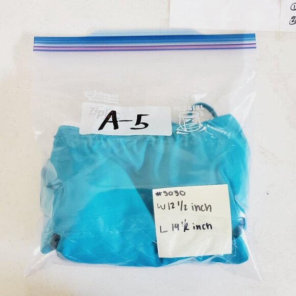 Hermosa Turquoise Ruffled One Pc Full Suit with removable strap Size S (A-5) - Picture 9 of 9